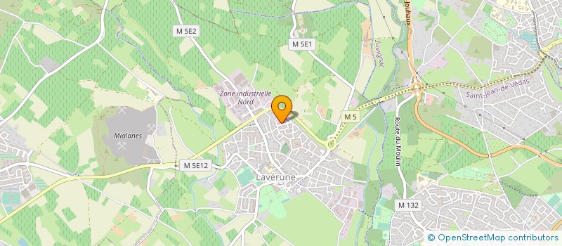 localisation de l'entreprise CANCER INFOS SERVICE à LAVERUNE
