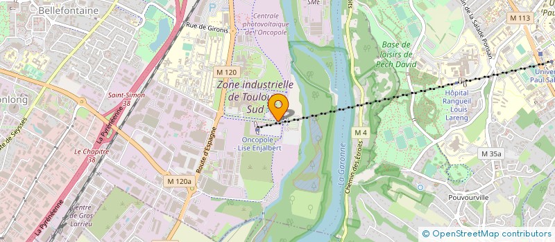 localisation de l'entreprise CANCEROPOLE GRAND SUD OUEST à TOULOUSE