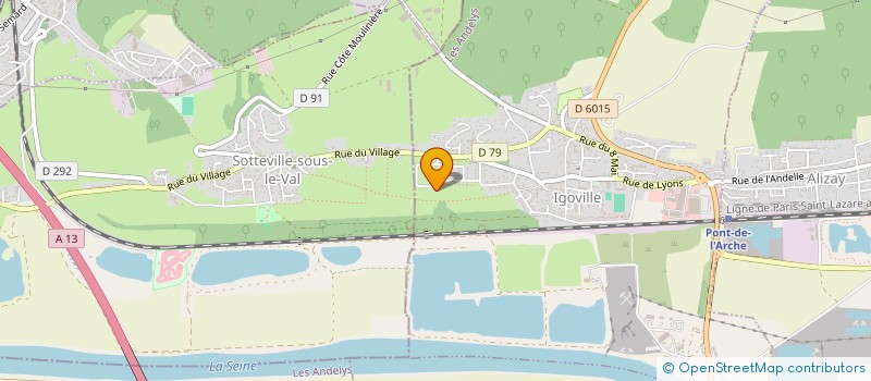 localisation de l'entreprise CANCERS, LA VERITE POUR NOS ENFANTS  IGOVILLE