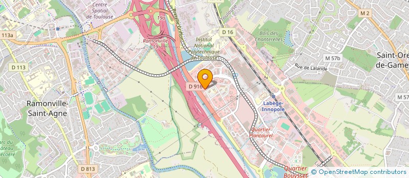 localisation de l'entreprise CANCIAN TOULOUSE  LABEGE