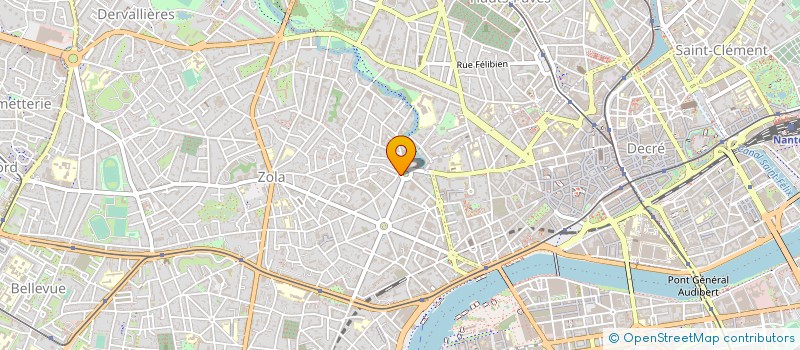 localisation de l'entreprise CANCLAUX IMMOBILIER à NANTES