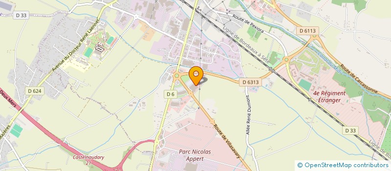 localisation de l'entreprise CANCUN à CASTELNAUDARY