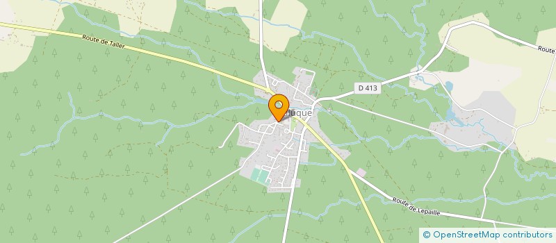 localisation de l'entreprise CANDALE 07  LALUQUE