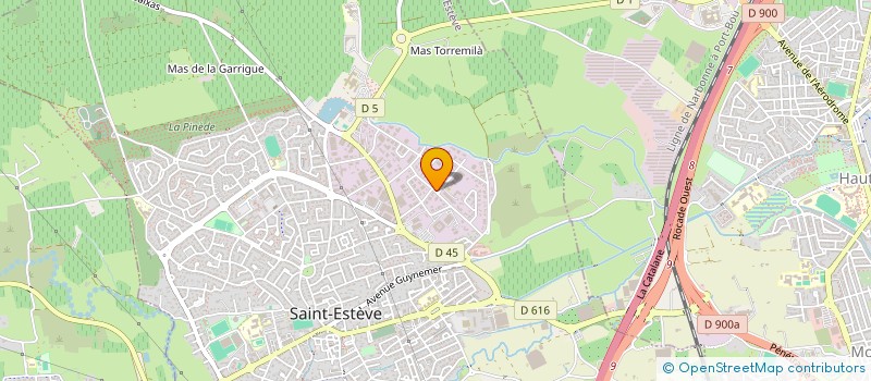 localisation de l'entreprise CANDAN  SAINT-ESTEVE