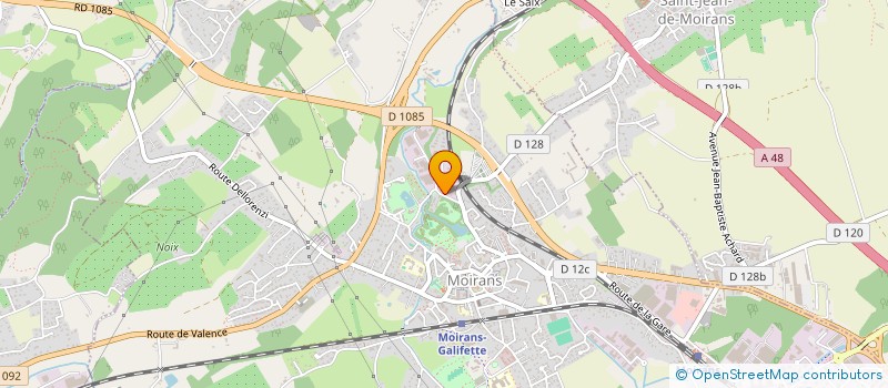localisation de l'entreprise CANDANNE à MOIRANS