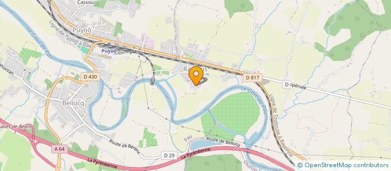 localisation de l'entreprise CANDAU INVEST  RAMOUS