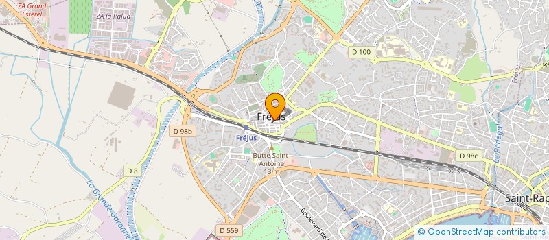 localisation de l'entreprise CANDDI à FREJUS