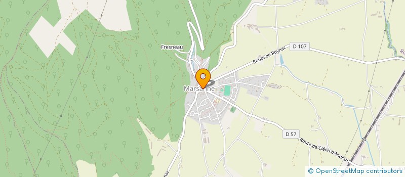 localisation de l'entreprise CANDELA  MARSANNE