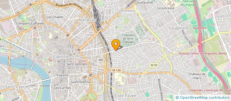localisation de l'entreprise CANDELA.M à TOULOUSE