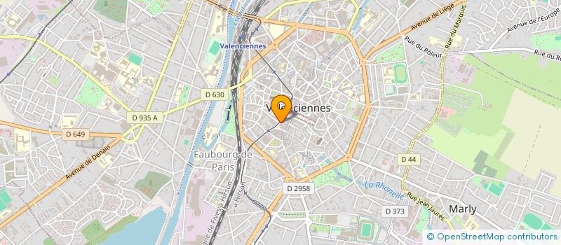 localisation de l'entreprise CANDELIER & DORCHIE, AVOCATS ASSOCIES à VALENCIENNES