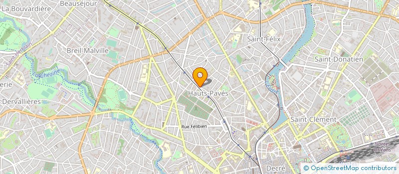 localisation de l'entreprise CANDELIGHT à NANTES
