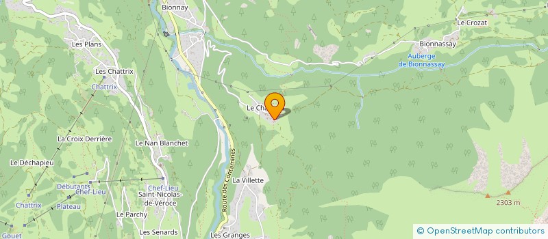 localisation de l'entreprise CANDELY  SAINT-GERVAIS-LES-BAINS