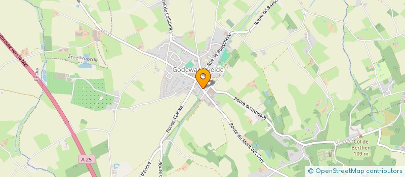 localisation de l'entreprise CANDEM  GODEWAERSVELDE