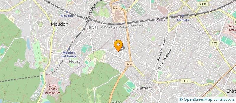 localisation de l'entreprise CANDER CONSEIL à CLAMART
