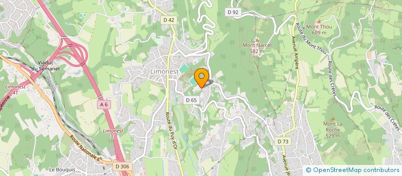 localisation de l'entreprise CANDERIC  LIMONEST