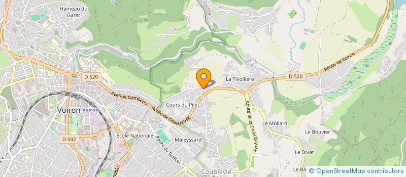 localisation de l'entreprise CANDHELO  COUBLEVIE