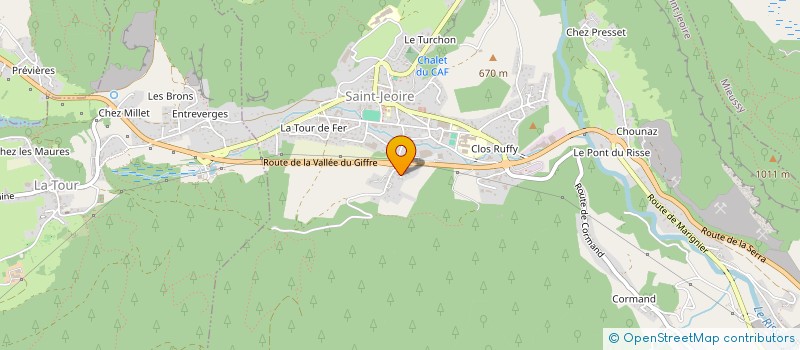 localisation de l'entreprise CANDIBERE 2015  ONNION