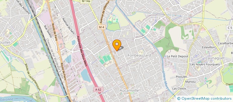 localisation de l'entreprise CANDICE  FONBEAUZARD