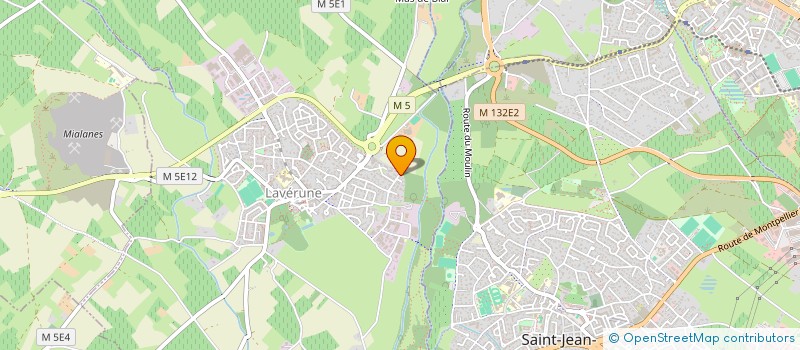 localisation de l'entreprise CANDICE AUPERRIN  LAVERUNE