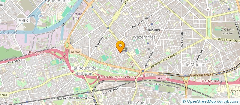 localisation de l'entreprise CANDICE ET LOUIS THUILLEZ à LILLE
