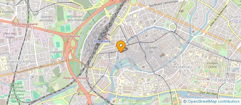 localisation de l'entreprise CANDICE MACK à STRASBOURG