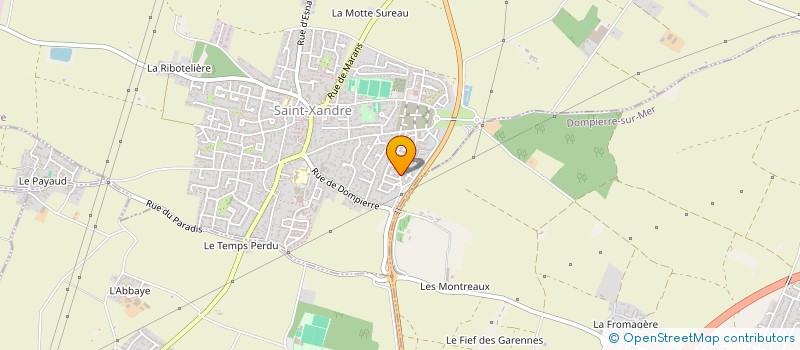 localisation de l'entreprise CANDICE STUDIO  SAINT-XANDRE