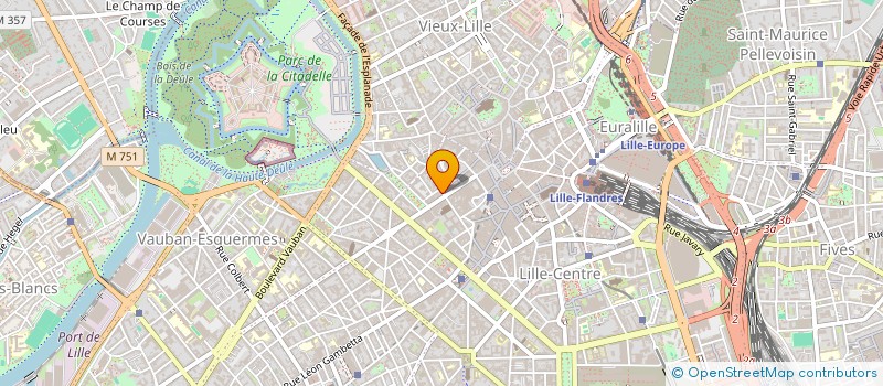 localisation de l'entreprise CANDIDE à LILLE