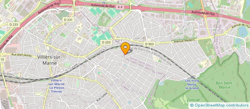 localisation de l'entreprise CANDIDO  NOISY-LE-GRAND
