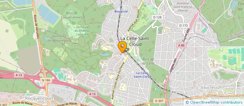 localisation de l'entreprise CANDIDO à LA CELLE-SAINT-CLOUD