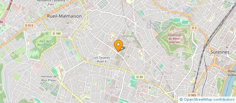 localisation de l'entreprise CANDIDOFA à RUEIL-MALMAISON