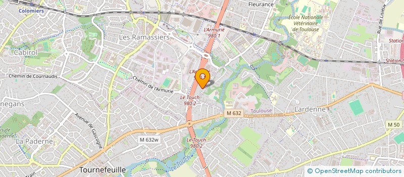localisation de l'entreprise CANDIE AVENIR à COLOMIERS