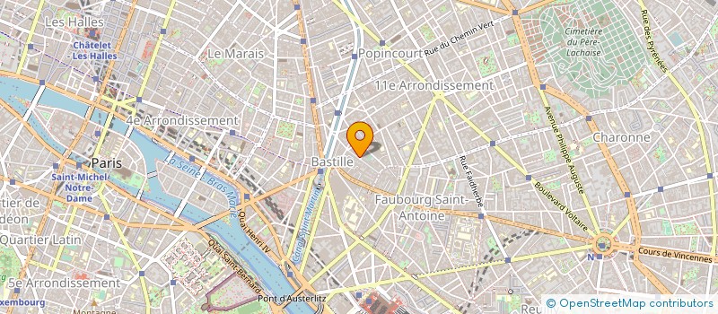 localisation de l'entreprise CANDIES BAR  PARIS