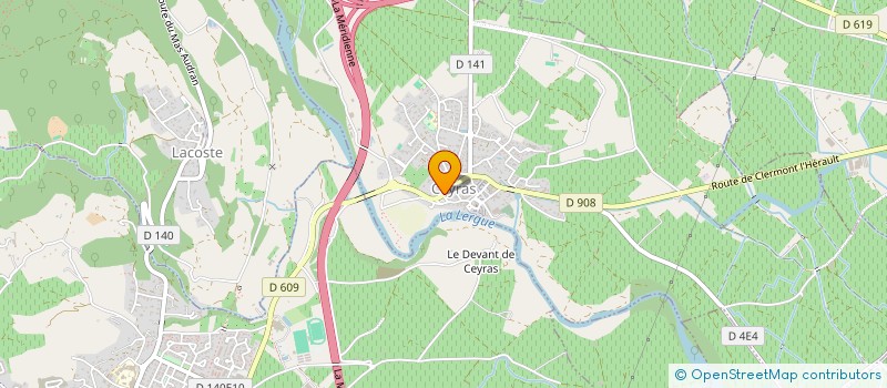 localisation de l'entreprise CANDIF  CANET