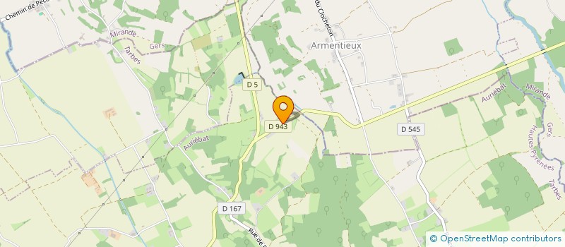 localisation de l'entreprise CANDILLAC SCEA  MAUBOURGUET