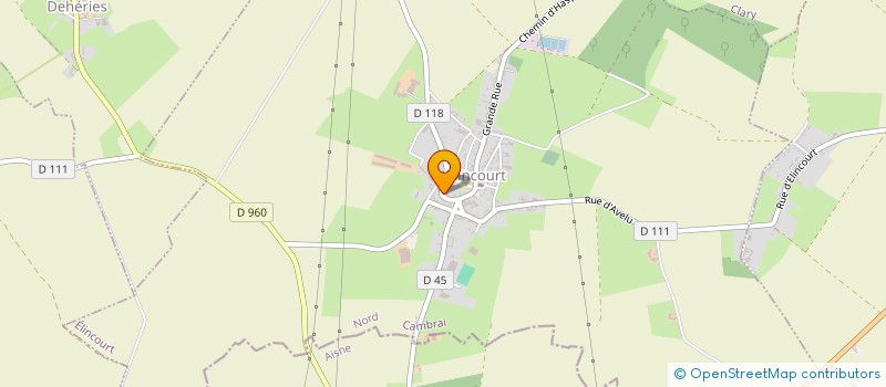 localisation de l'entreprise CANDILLON  ELINCOURT