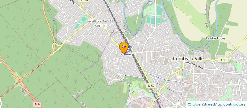 localisation de l'entreprise CANDIMAX  COMBS-LA-VILLE