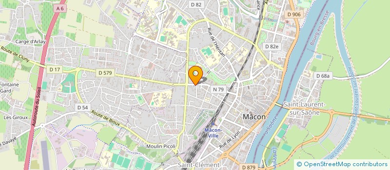 localisation de l'entreprise CANDIMMO  MACON