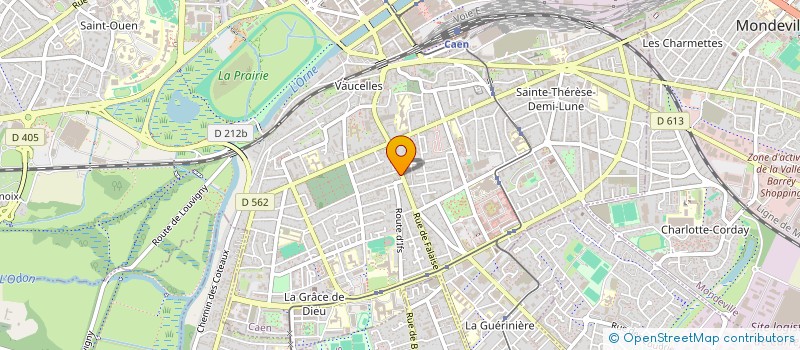 localisation de l'entreprise CANDINOS à CAEN