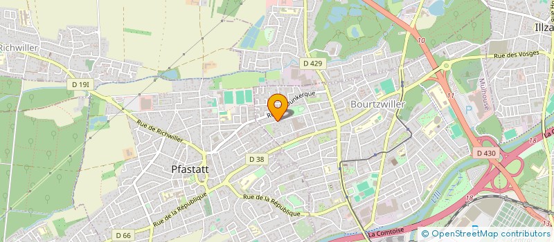 localisation de l'entreprise CANDOGAN  MULHOUSE