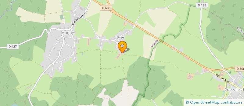 localisation de l'entreprise CANDON  MAGNY