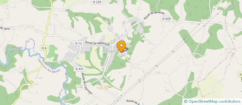 localisation de l'entreprise CANDRESSE  DYNAMIC DANSE  CANDRESSE