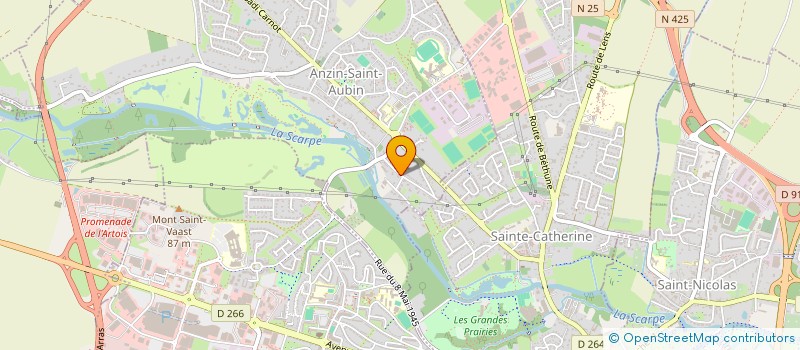 localisation de l'entreprise CANDY  ANZIN-SAINT-AUBIN