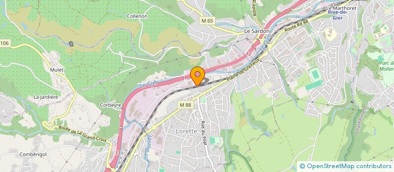 localisation de l'entreprise CANDY BEG  LORETTE