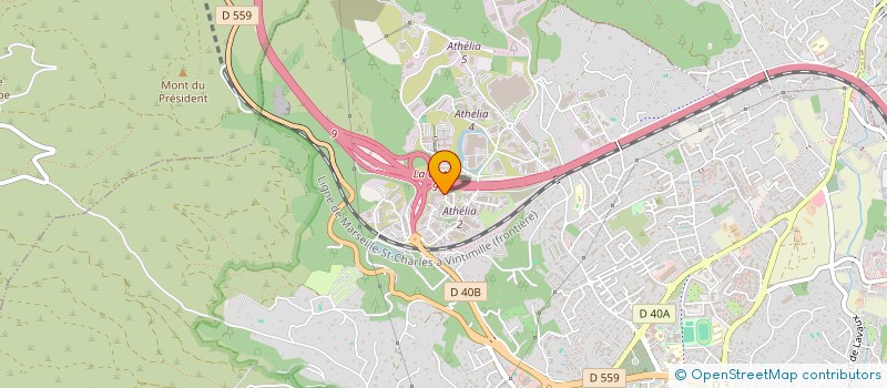 localisation de l'entreprise CANDY FAMILY  LA CIOTAT