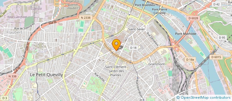 localisation de l'entreprise CANDY PRODUCTION à ROUEN