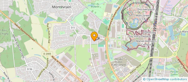 localisation de l'entreprise CANDY'R  PARIS