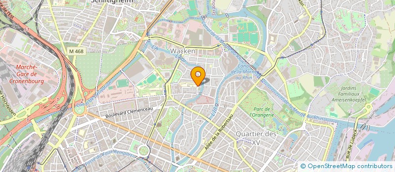 localisation de l'entreprise CANDY SCHOOL à STRASBOURG