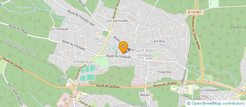 localisation de l'entreprise CANDY SISTERS  SAINT-AUBIN-DE-MEDOC