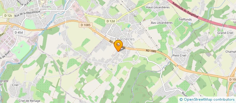 localisation de l'entreprise CANDYCE INFORMATIQUE  CHARNECLES