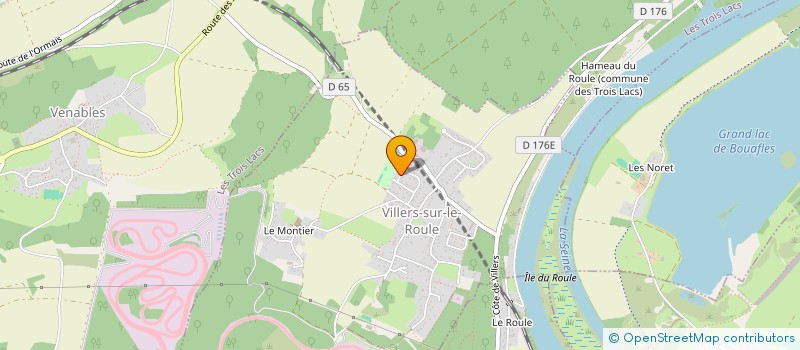 localisation de l'entreprise CANDYNI à VILLERS-SUR-LE-ROULE